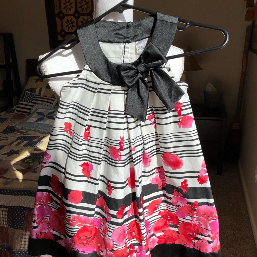 Girls Floral Party Dress